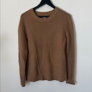J. Crew Brown Crewneck Sweater